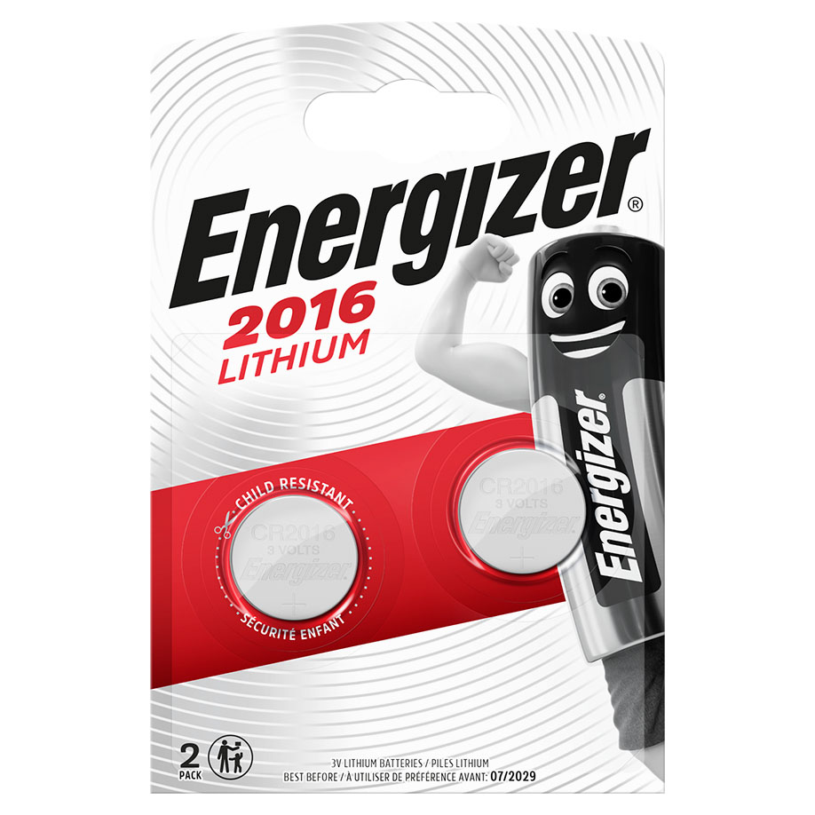 Energizer Batterie Typ CR2016, 3 V (2er-Pack) #E301021903#