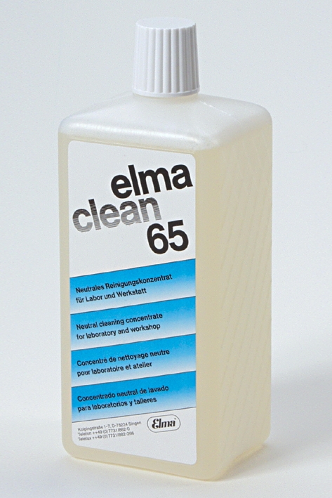 elma clean 65 Reinigungslösung 1 Ltr. für Labor und Werkstatt