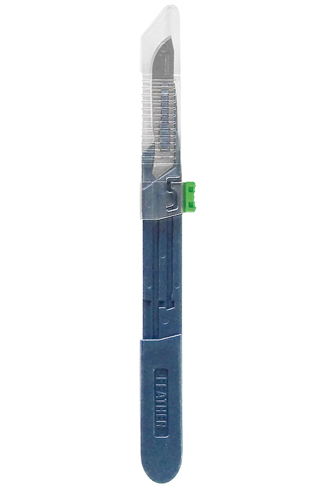 Sicherheits-Einmal-Skalpelle FEATHER Safeshield Fig. 21 steril (10 Stck.)