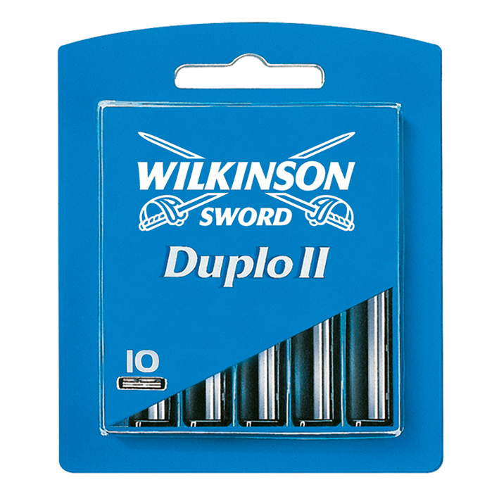 Ersatzklingen Typ 124A für Wilkinson Duplo II Plus (10 Stck.) #W040124200#
