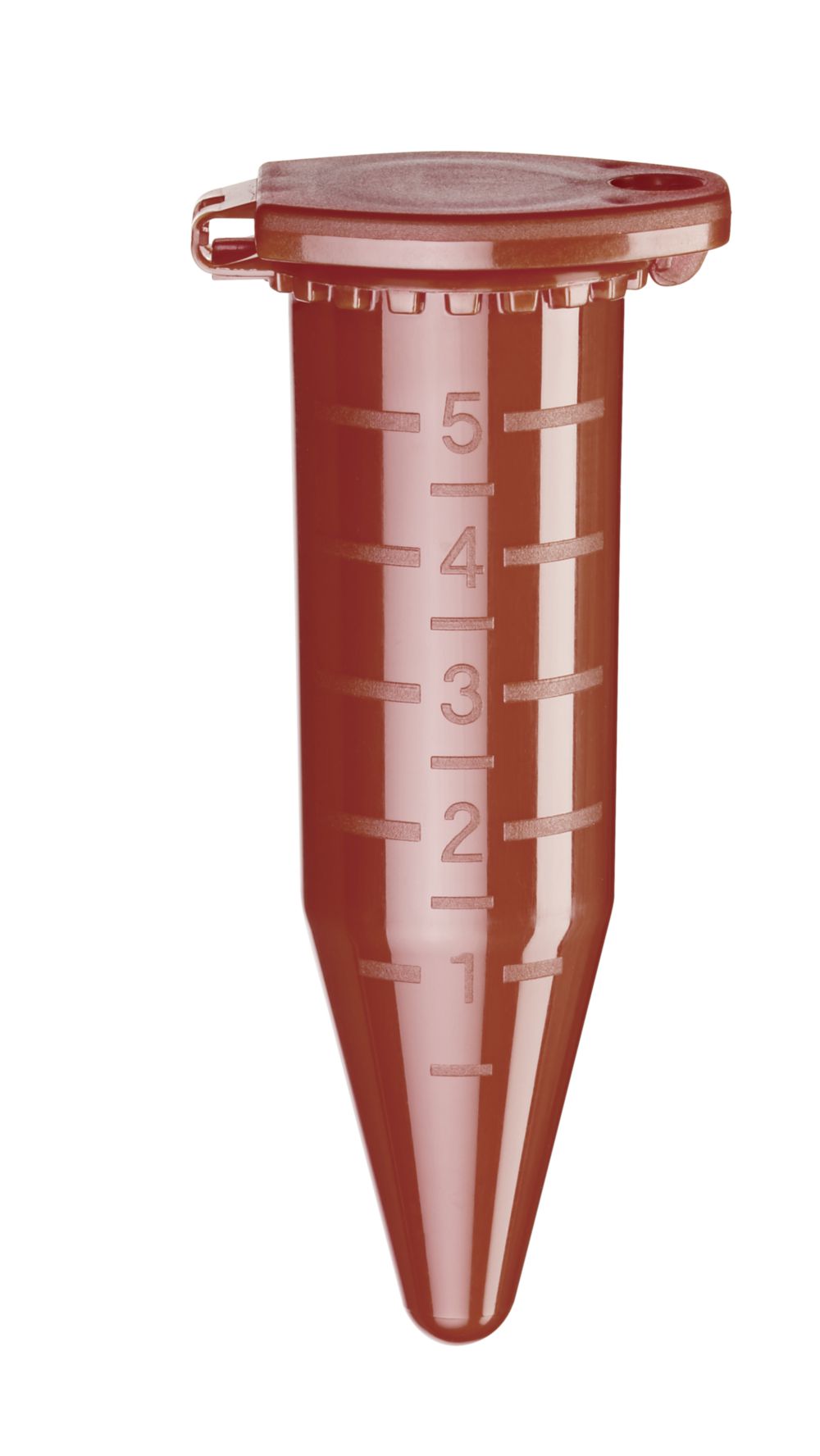 Tubes 5,0 ml ambra, konisch mit Schnappdeckel (200 Stck.)