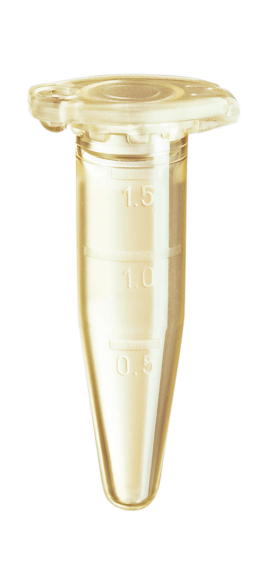 Safe-Lock Tubes 1,5 ml gelb, konisch mit Deckel (1000 Stck.)