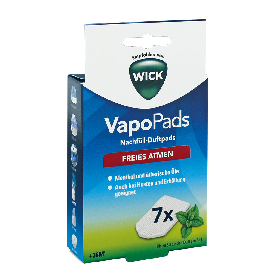WICK VapoPads WH7V1 Menthol Nachfüll-Duftpads (7 Stck.)