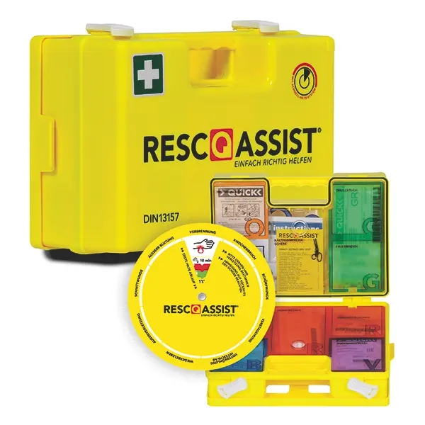 Stück *Resc-Q-Assist Erste-Hilfe Koffer* nach DIN 13157 gefüllt