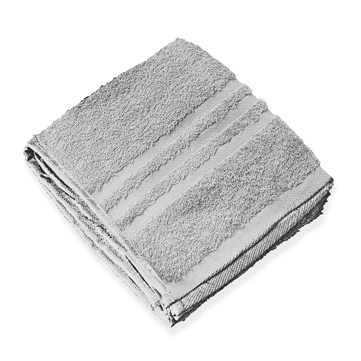 Handtuch silber, 50 x 100 cm
