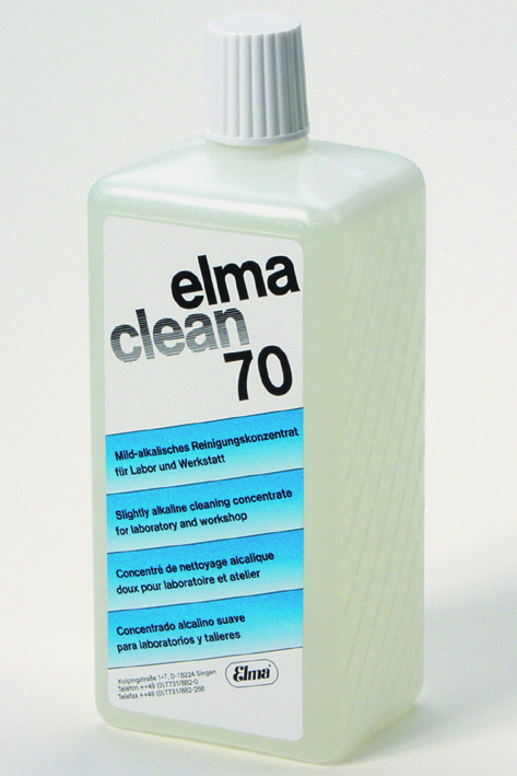 elma clean 70 Reinigungslösung 1 Ltr. für Labor und Werkstatt