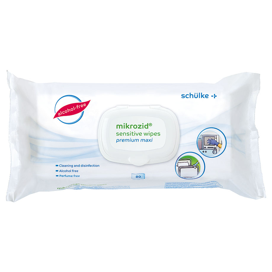 mikrozid sensitive wipes premium maxi Desinfektionstücher (80 T.)