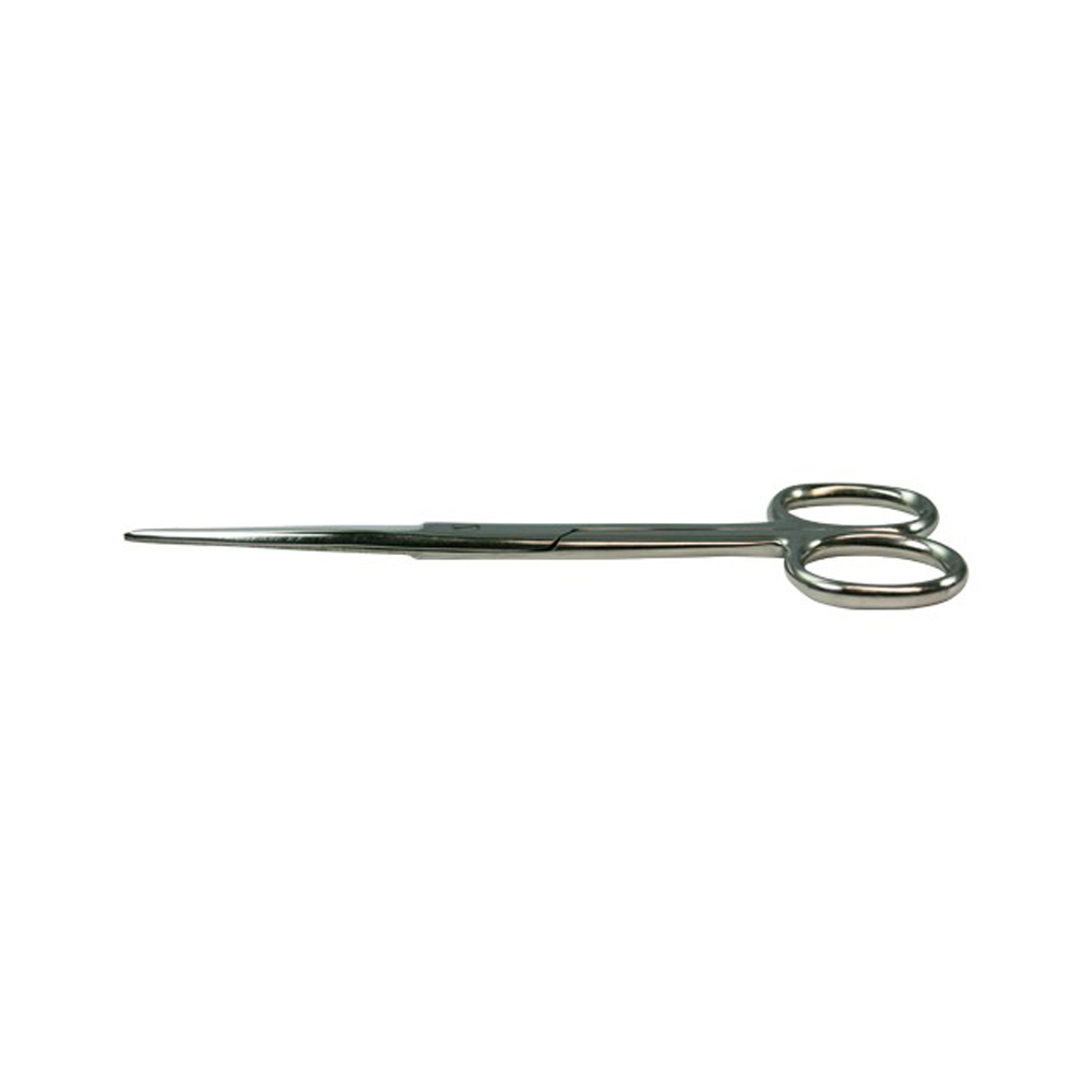 Chirurgische Schere gerade spitz/stumpf 14,5 cm aus rostfreiem Edelstahl.Wird bei Operationen zum Durchtrennen eingesetzt.