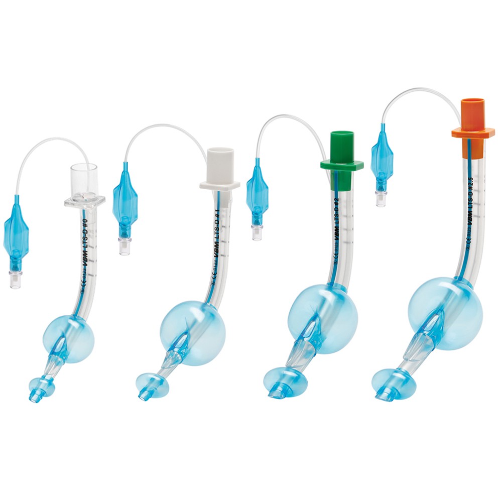 VBM Larynx-Tubus LTS-D Set Kids Gr.0, 1, 2, 2,5 farbkodierter Spritze